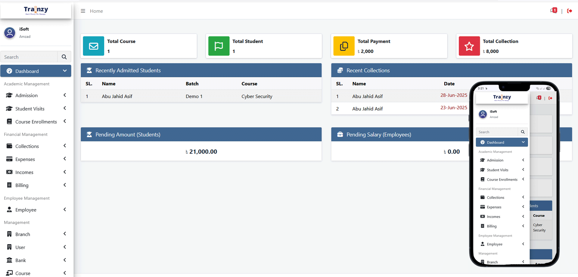 ERP Software Preview